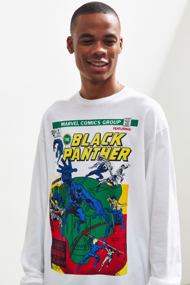 Black Panther Comic Long Sleeve Tee #4