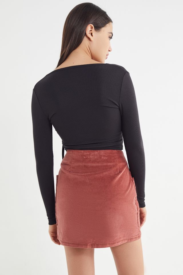 BDG Kendri Uncut Corduroy Mini Skirt #1
