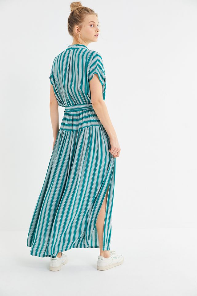 La Confection Aia Striped Belted Maxi Dress #2
