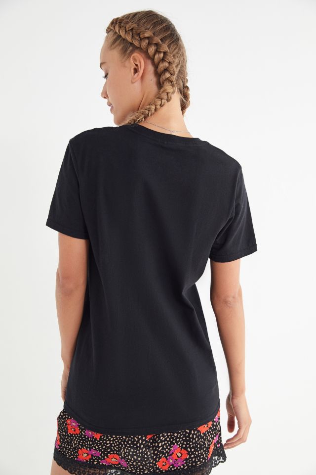 Rainbow Embroidered Phrase Tee #1