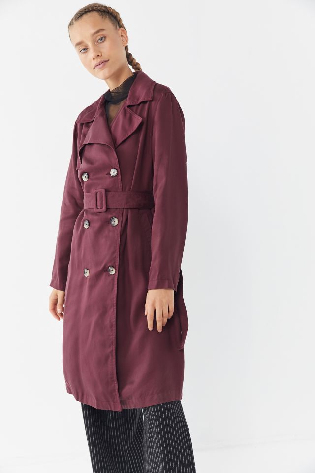UO Belted Double-Breasted Trench Coat #2