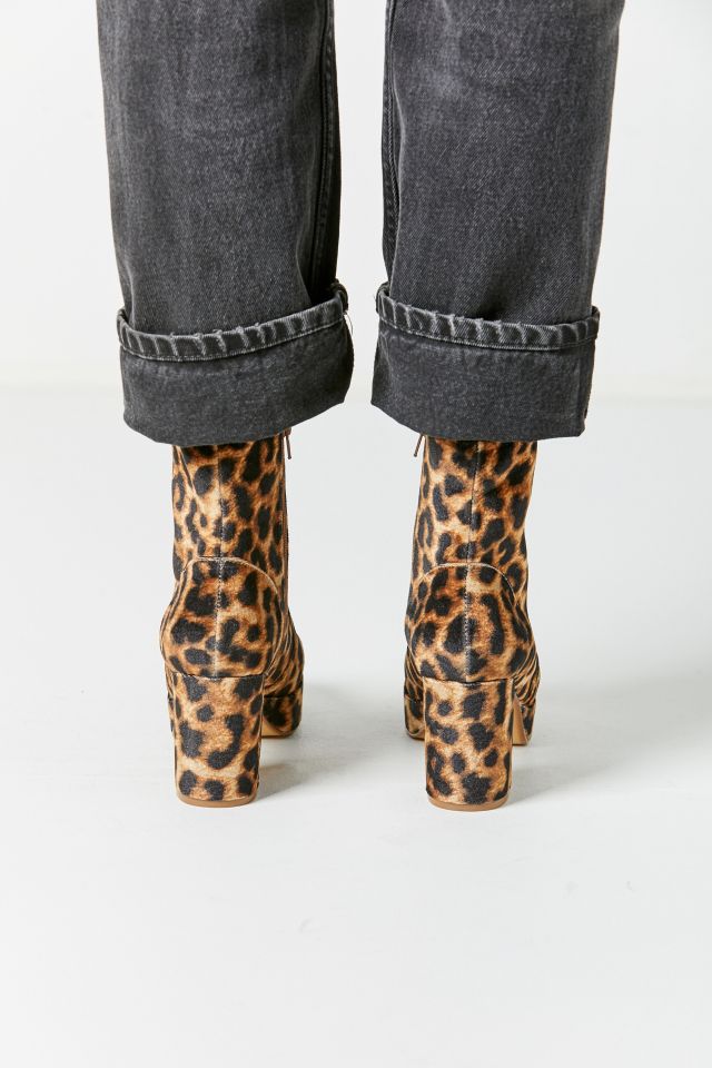 UO Olivia Leopard Platform Boot #3