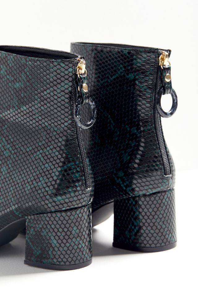 UO Harlow Faux Snakeskin Boot #5