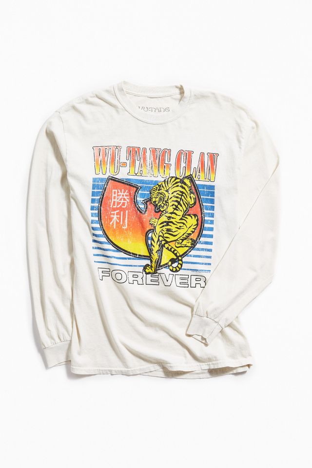 Urban Outfitters Wu-tang Clan Tiger Long Sleeve Tee for Men