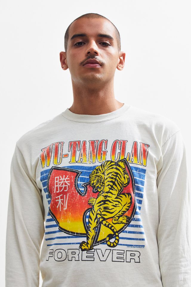 Urban Outfitters Wu-tang Clan Tiger Long Sleeve Tee for Men