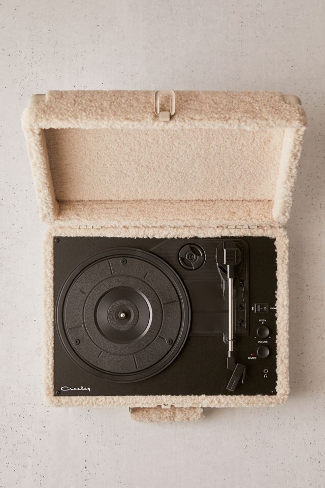 Crosley UO Exclusive Shearling Cruiser Bluetooth Record Player #1