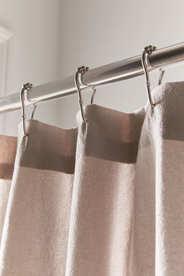 Tufted Dot Shower Curtain #1