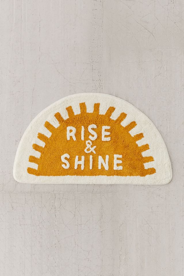 Rise And Shine Bath Mat #1
