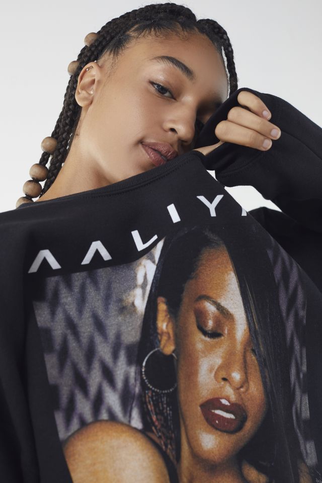 Aaliyah Oversized Pullover Sweatshirt #2