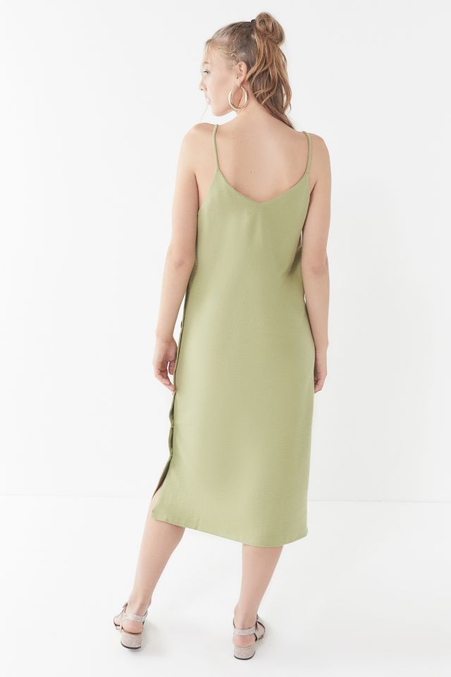 UO Monica Side-Button Slip Dress #2