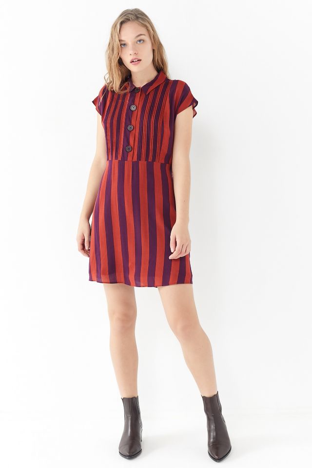 Robe Chemise Nancy à Manches Courtes UO #2