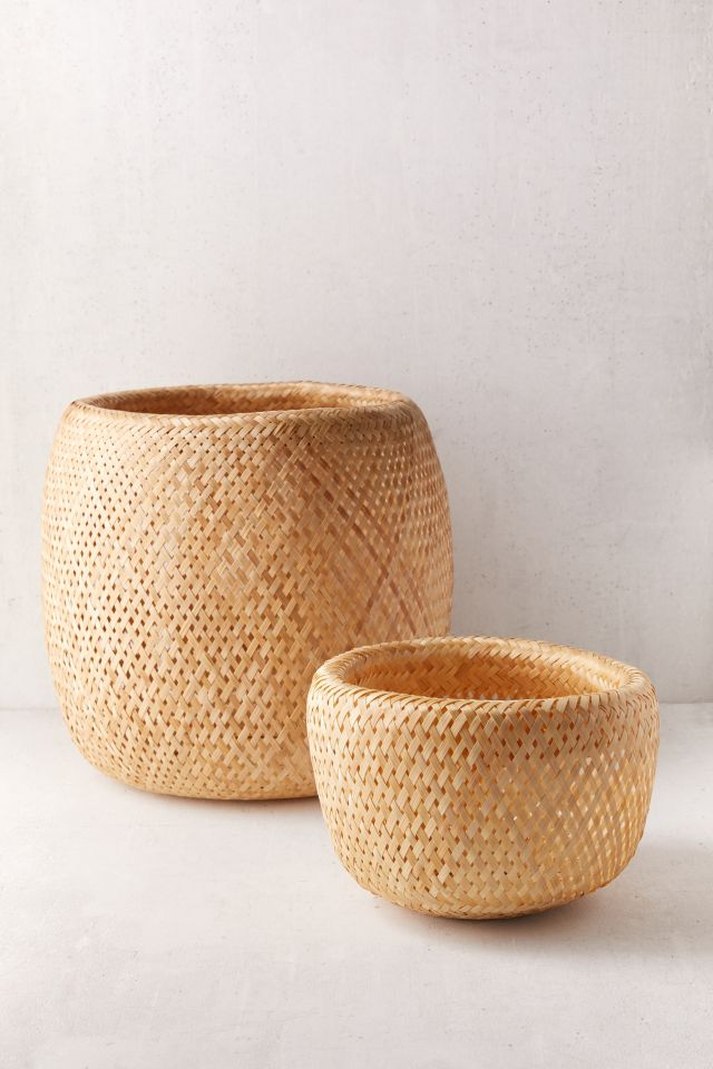 Woven Bamboo Basket #1