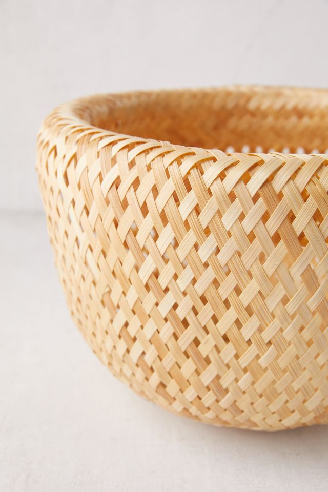 Woven Bamboo Basket #4