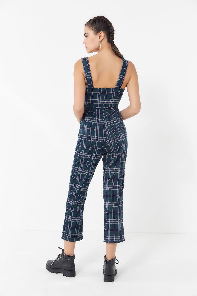 UO Rachel Plaid Jumpsuit #3