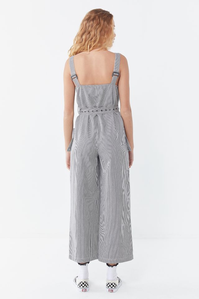 Miranda Striped Belted Jumpsuit #3
