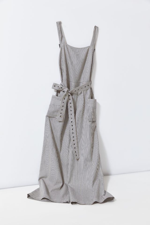 Miranda Striped Belted Jumpsuit #4