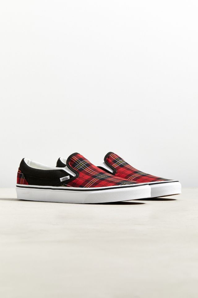 Vans Tartan Plaid Slip-On Sneaker | Urban Outfitters