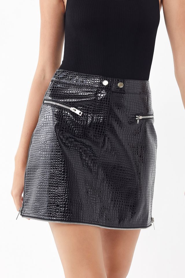 I.AM.GIA Jagger Snake Print Mini Skirt | Urban Outfitters