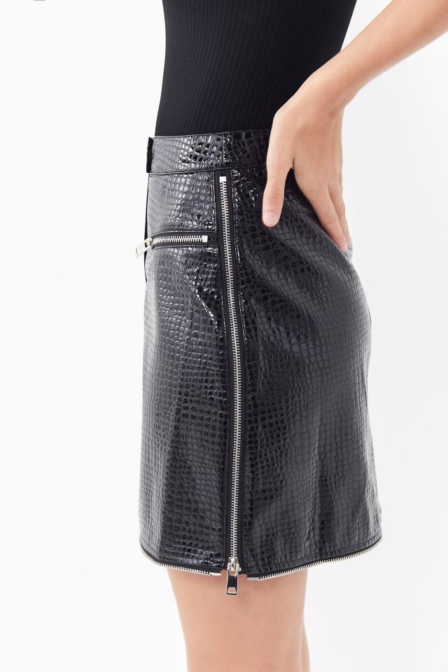 I.AM.GIA Jagger Snake Print Mini Skirt #1