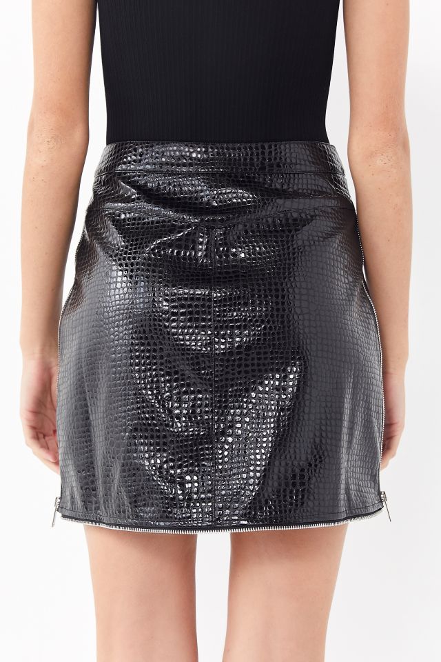 I.AM.GIA Jagger Snake Print Mini Skirt #2