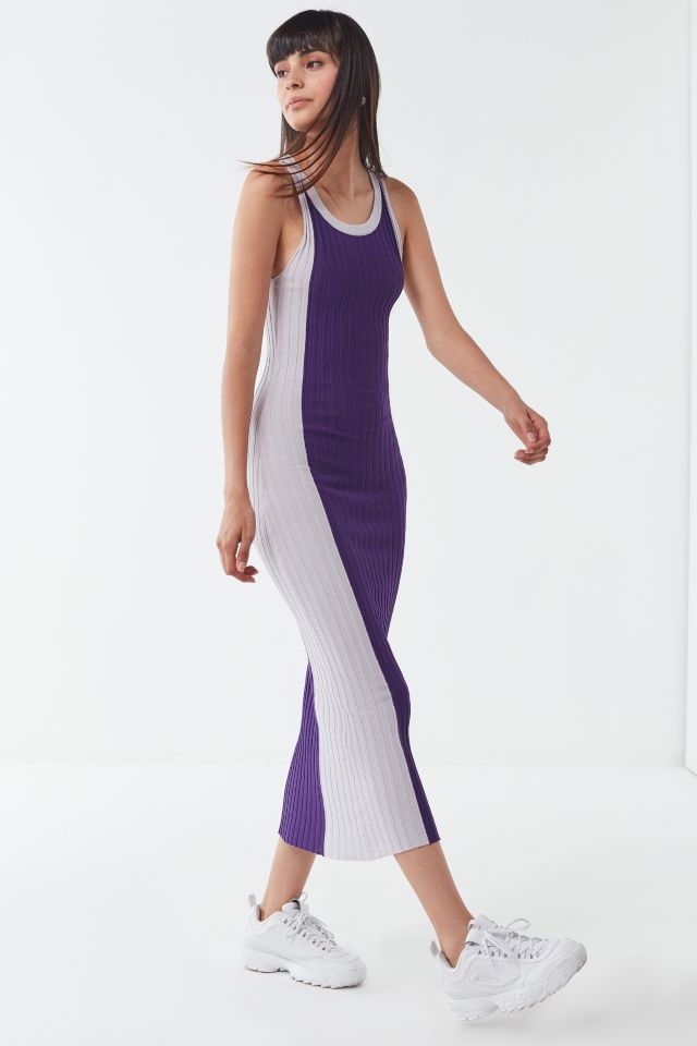 Robe Maxi Chandail Colorblock UO #3