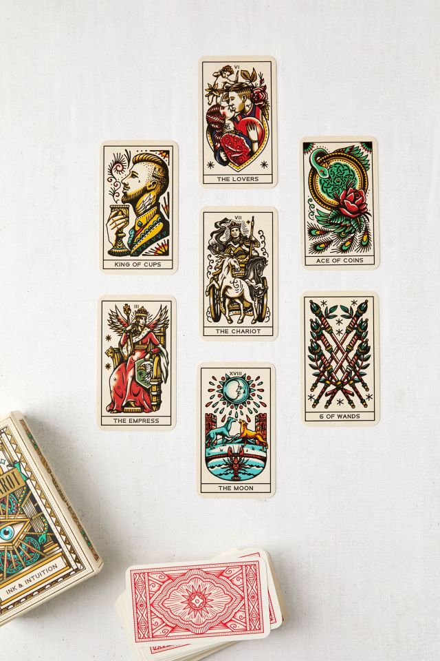 tarot card tattoo