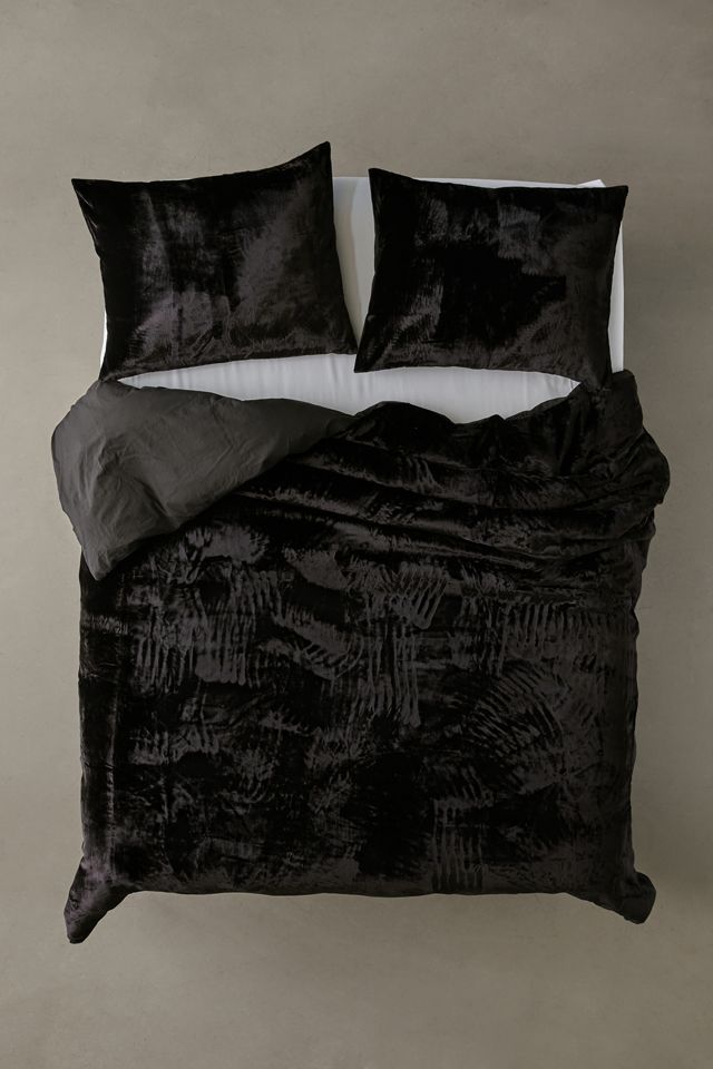 Skye Crushed Velvet Duvet Cover #1