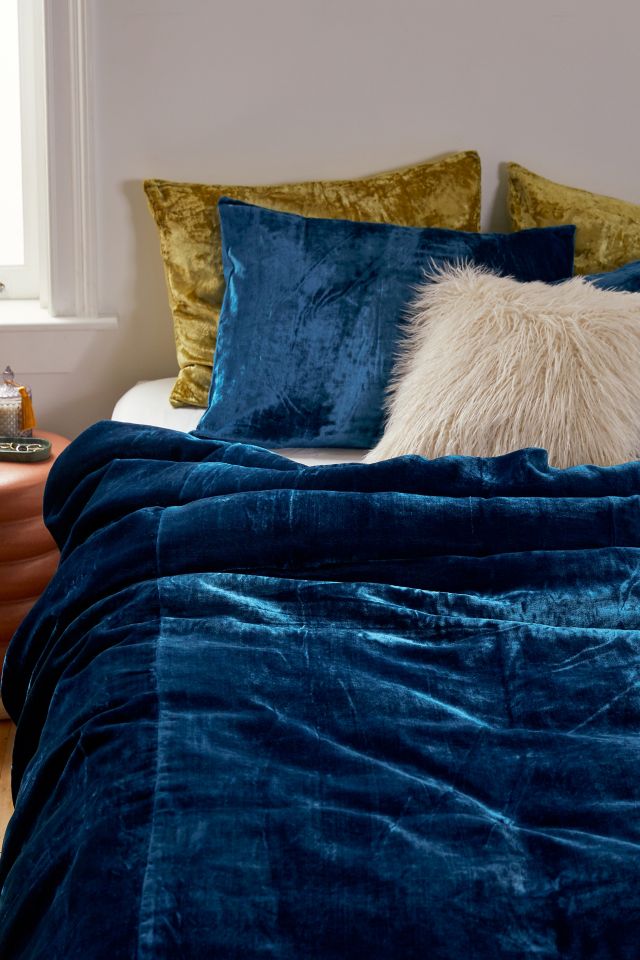 Velvet blanket cover new arrivals