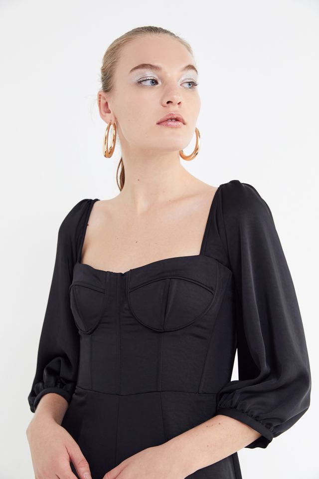 Capulet Manzanita Bustier Puff Sleeve Jumpsuit #2