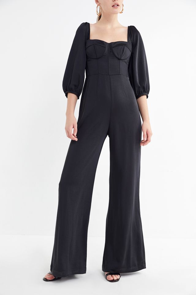 Capulet Manzanita Bustier Puff Sleeve Jumpsuit #3