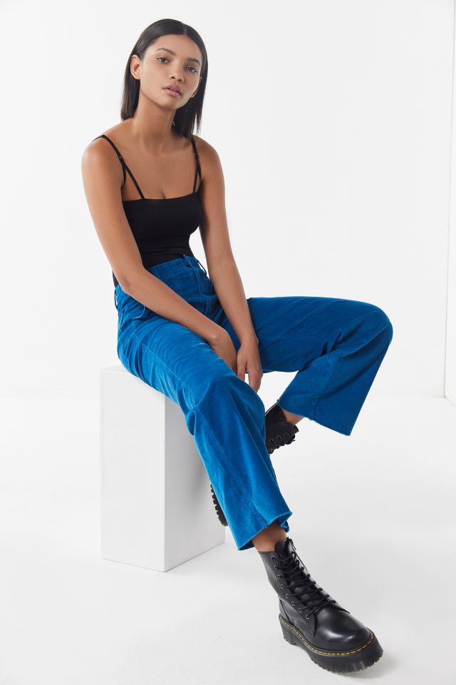 BDG Ciara Corduroy Cropped Carpenter Pant #2