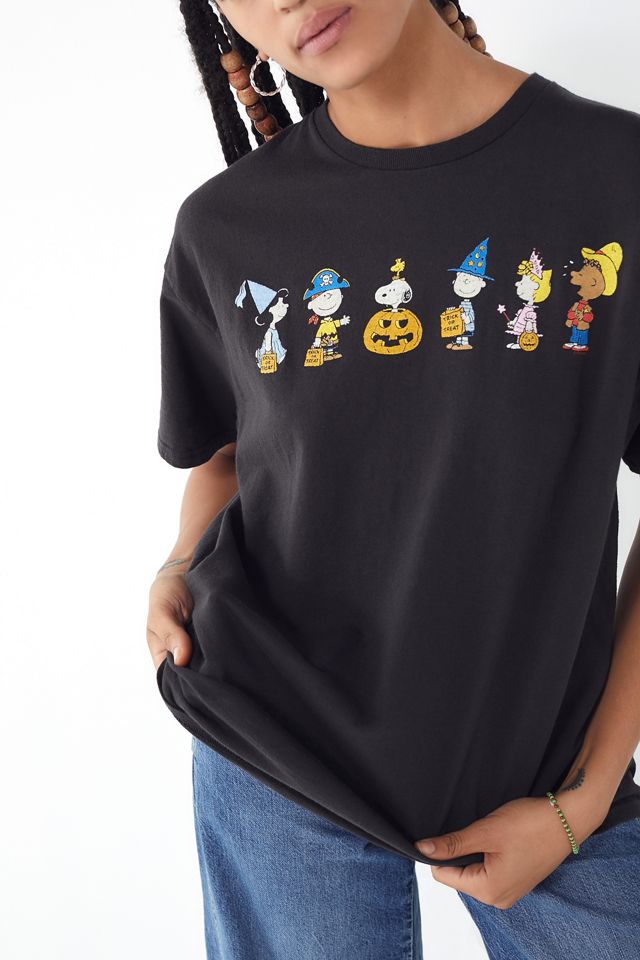 Junk Food Peanuts Halloween Tee #1