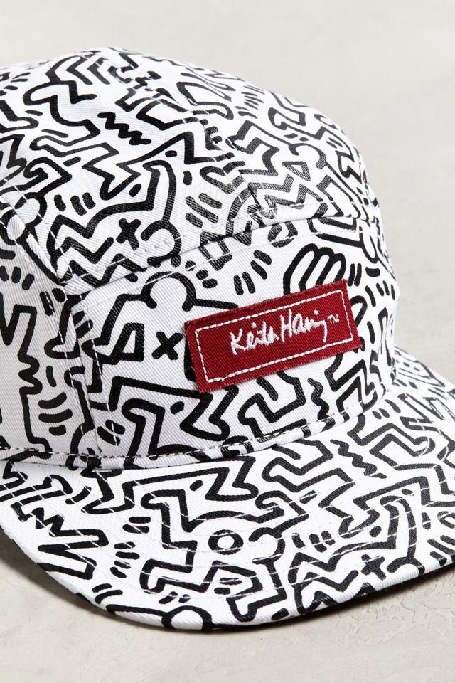 Keith Haring Allover Print Hat | Urban Outfitters display picture 2