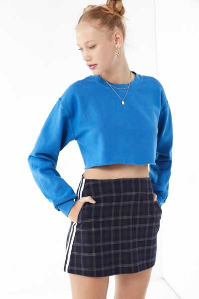 Short plaid 2025 skirt urban outfitters