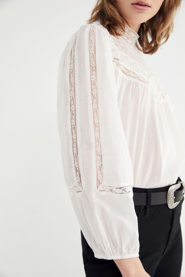 UO Maggie Mock-Neck Top #1