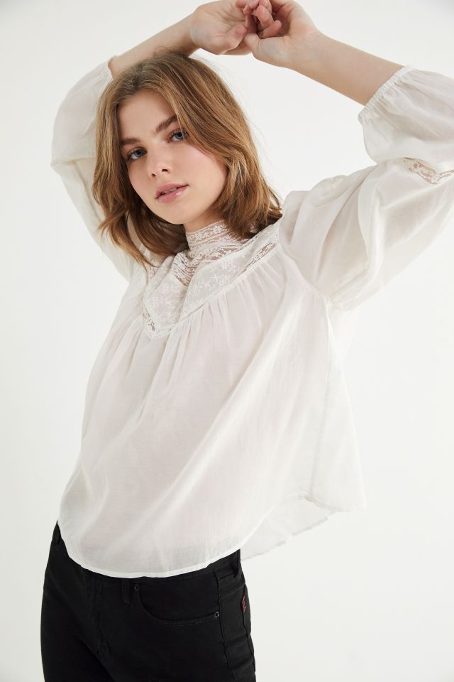 UO Maggie Mock-Neck Top #3
