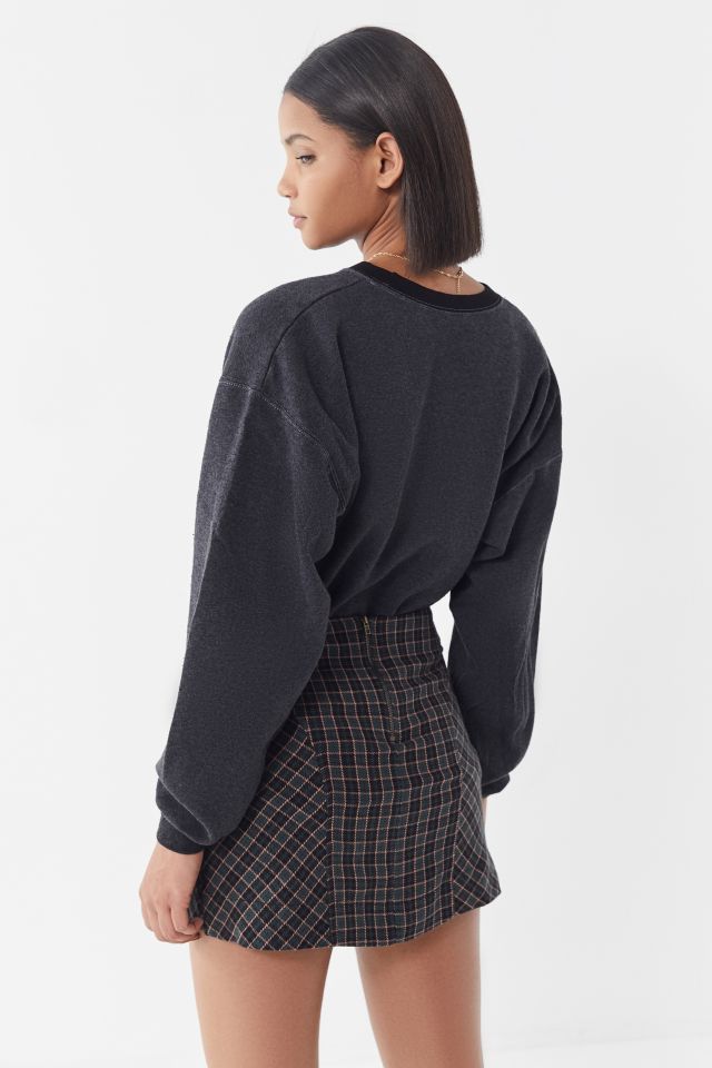 Olympia plaid sale mini skirt