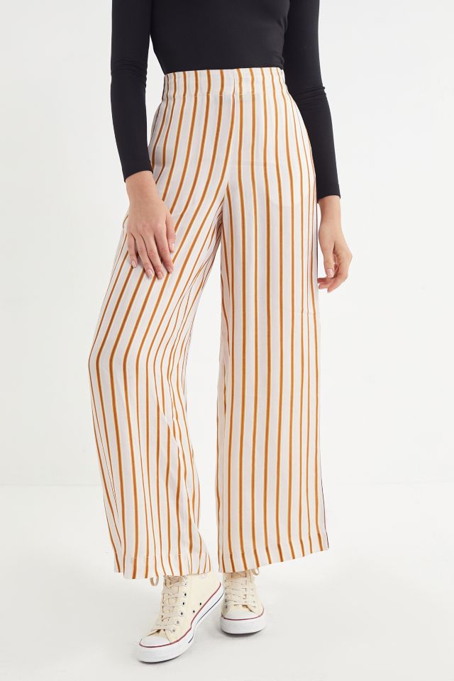 UO Tabatha Striped Twill Wide Leg Pant #2