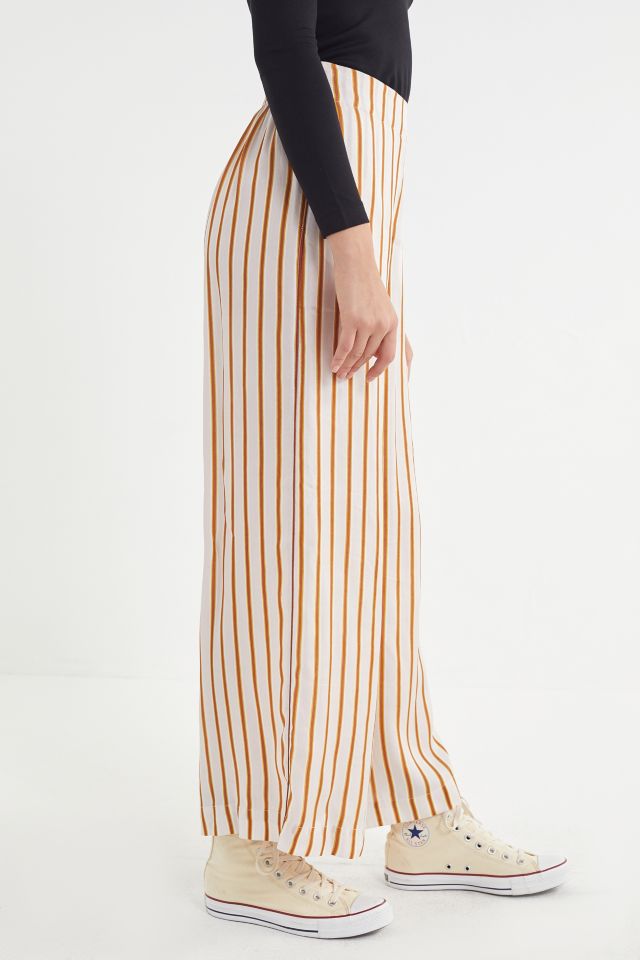 UO Tabatha Striped Twill Wide Leg Pant #3
