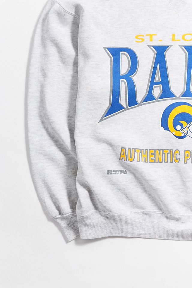 Vintage St. Louis/Los Angeles Rams Crewneck Sweat Shirt CSA Gray Size L  Large