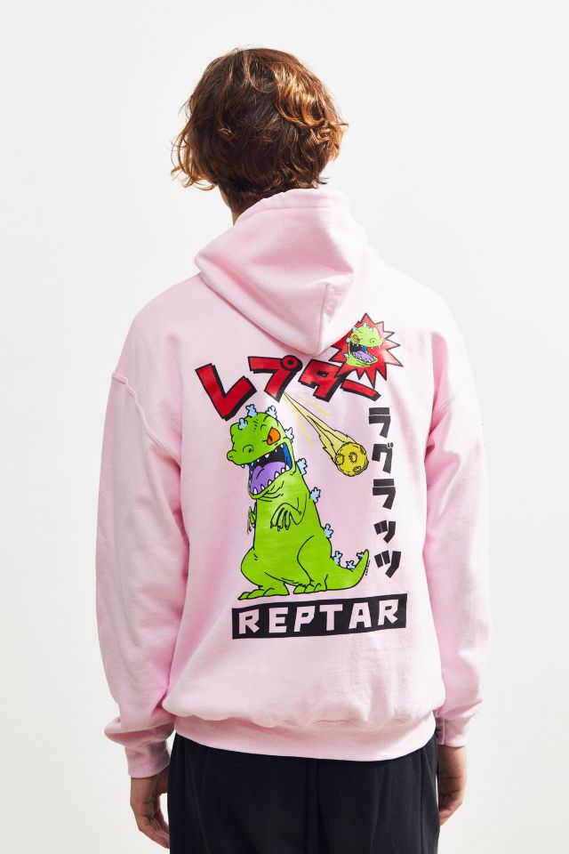 Reptar Pullover Hoodie Sweatshirt Urban Outfitters