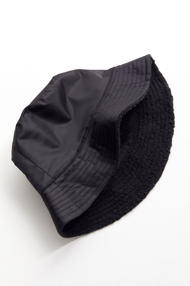 Nylon + Sherpa Reversible Bucket Hat #2