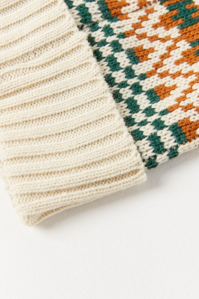 Tuque en tricot style chandail #2