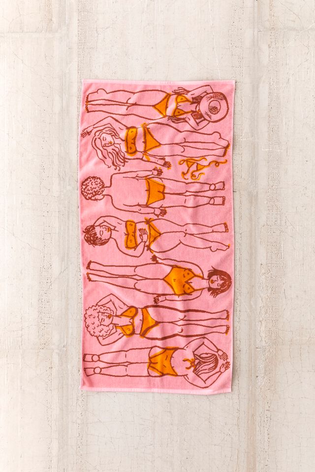 Calhoun & Co. Beach Babes Beach Towel Urban Outfitters