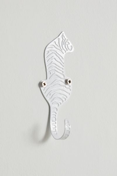Urban Outfitters Tiger Cutout Hook In White At