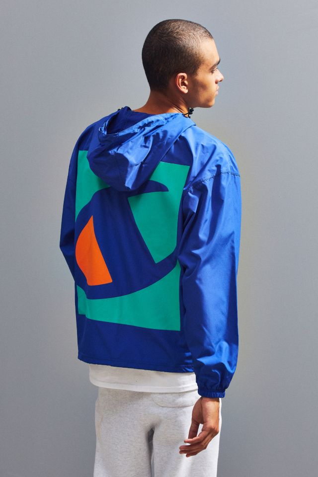 Champion uo exclusive store logo anorak jacket