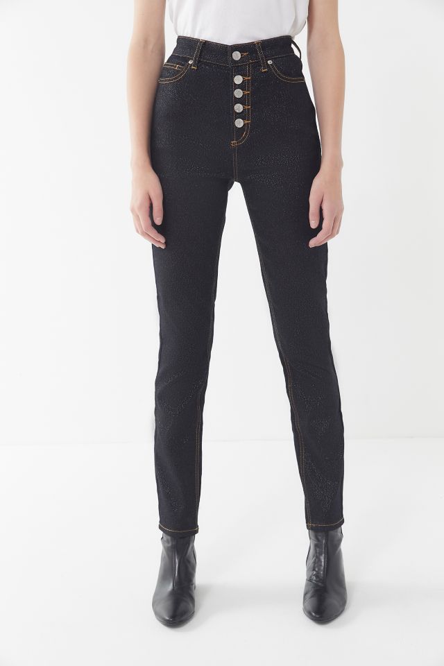 BDG High-Rise Stairway Jean – Lurex Black #3