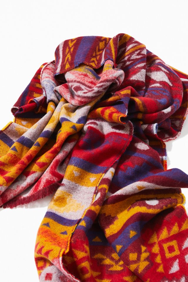 UO Southwest Patterned Scarf #3