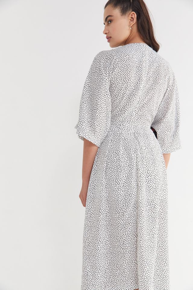 Ghospell Beyond The Dot Midi Wrap Dress #2