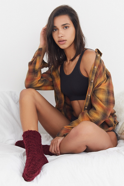 Boucle Boot Sock | Urban Outfitters